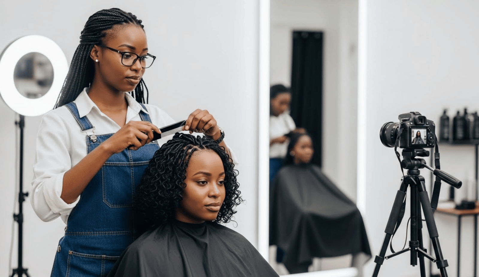 Bonfoni SN recrute un(e) Coiffeur(se) polyvalent(e) & Créateur(trice) de contenu