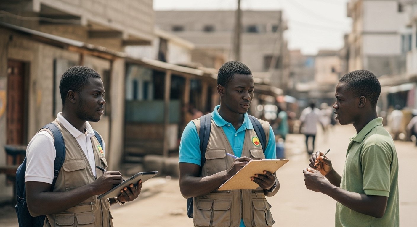 ANSD recrute - 288 Agents de Collecte | Recensement National OCB (Tout le Sénégal)
