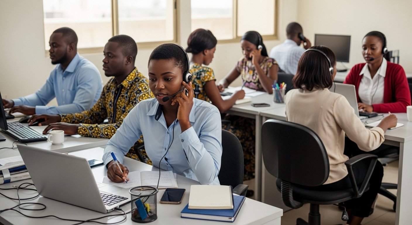 Recrutement 20 Téléconseillers B2B Appels Sortants – Dakar, Sénégal