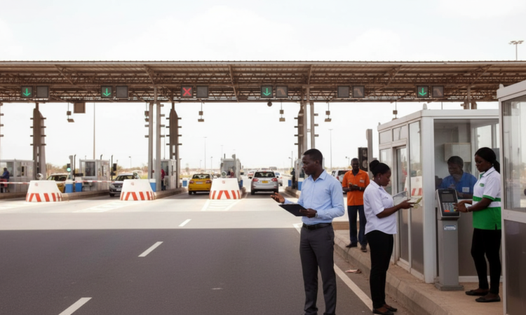 Sen Autoroutes recrute : 9 Gestionnaires de Péage – Mbour, Thiadiaye, Fatick, Kaolack