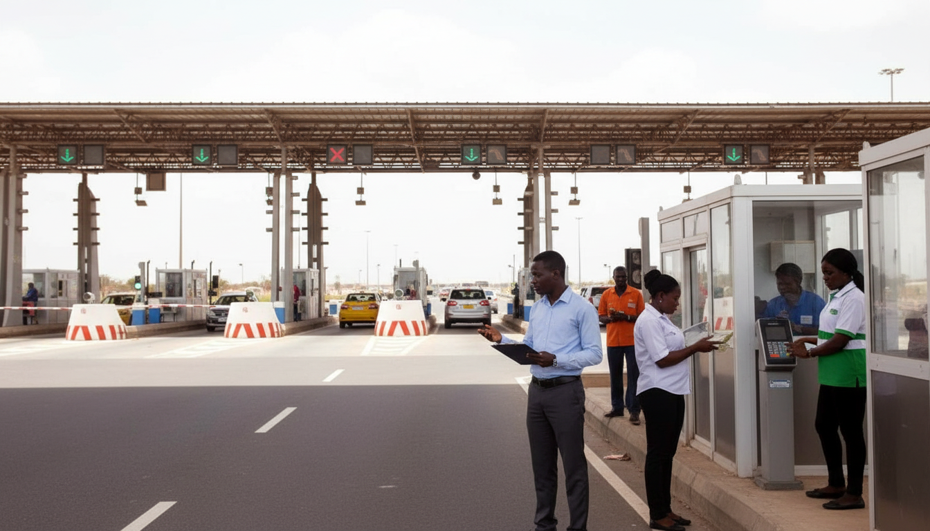 Sen Autoroutes recrute : 9 Gestionnaires de Péage – Mbour, Thiadiaye, Fatick, Kaolack
